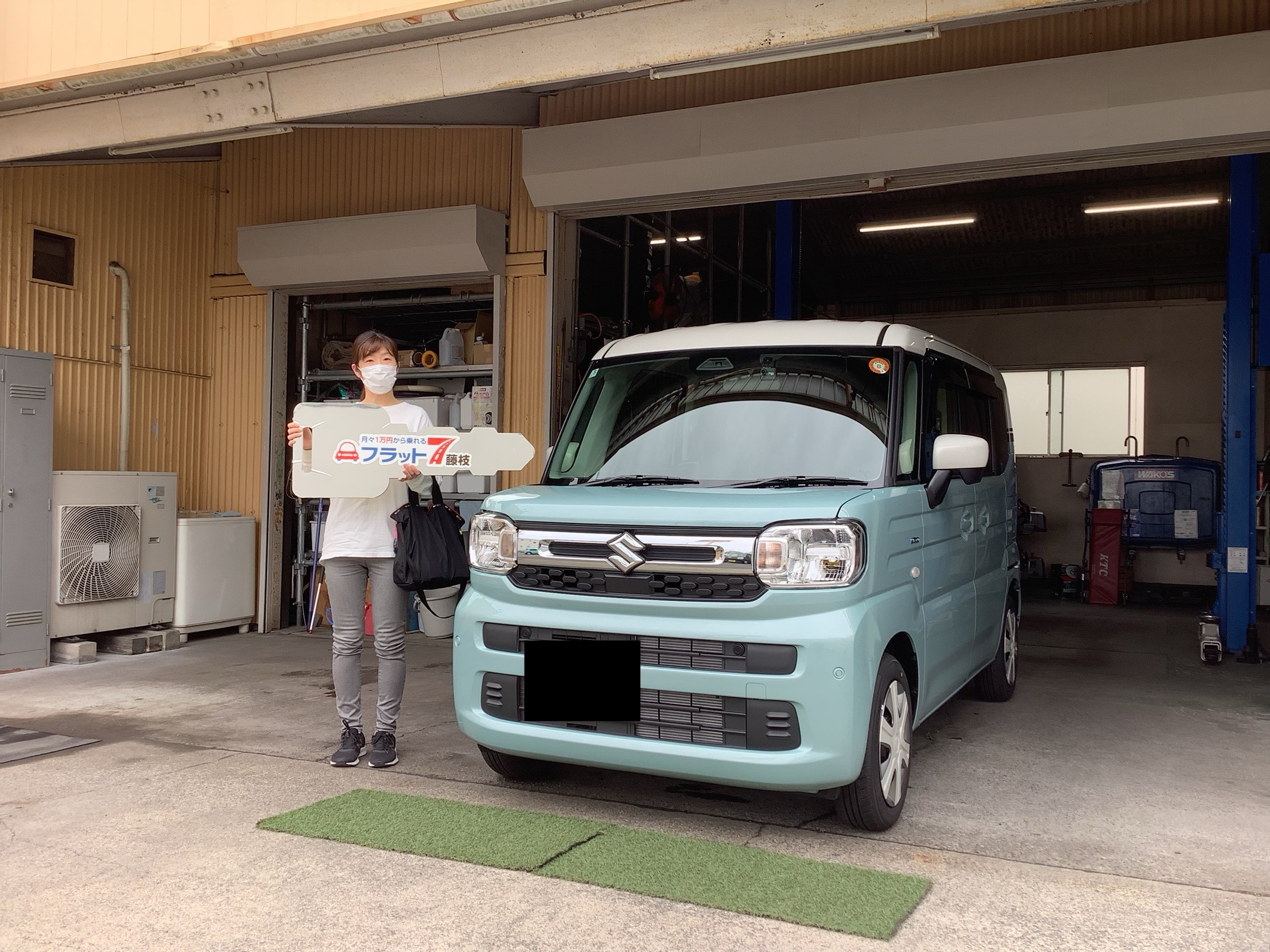 スズキ＿スペーシア｜藤枝市カーリース専門店ならフラット７藤枝