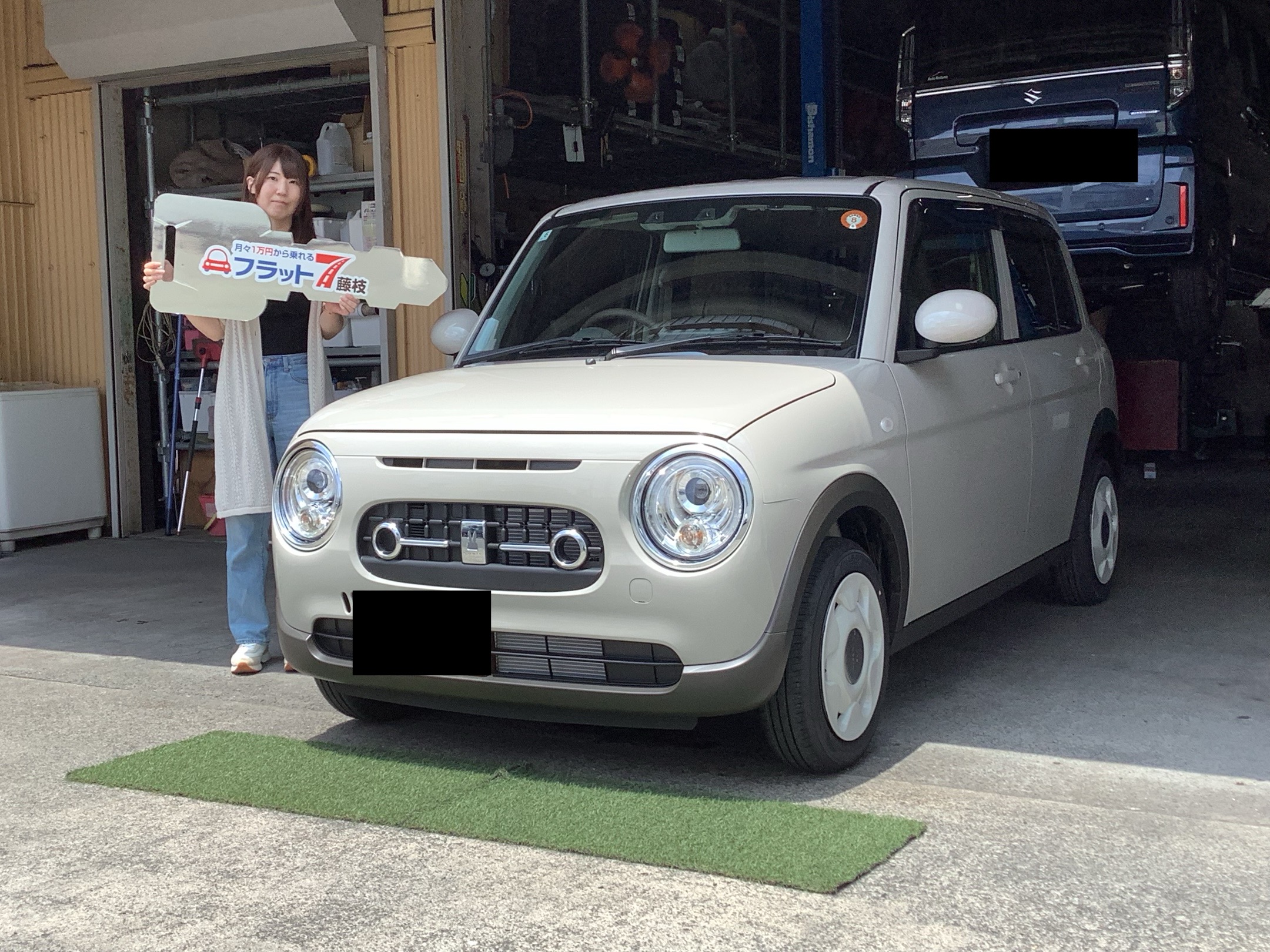 スズキ＿アルトラパンLC｜藤枝市カーリース専門店ならフラット７藤枝