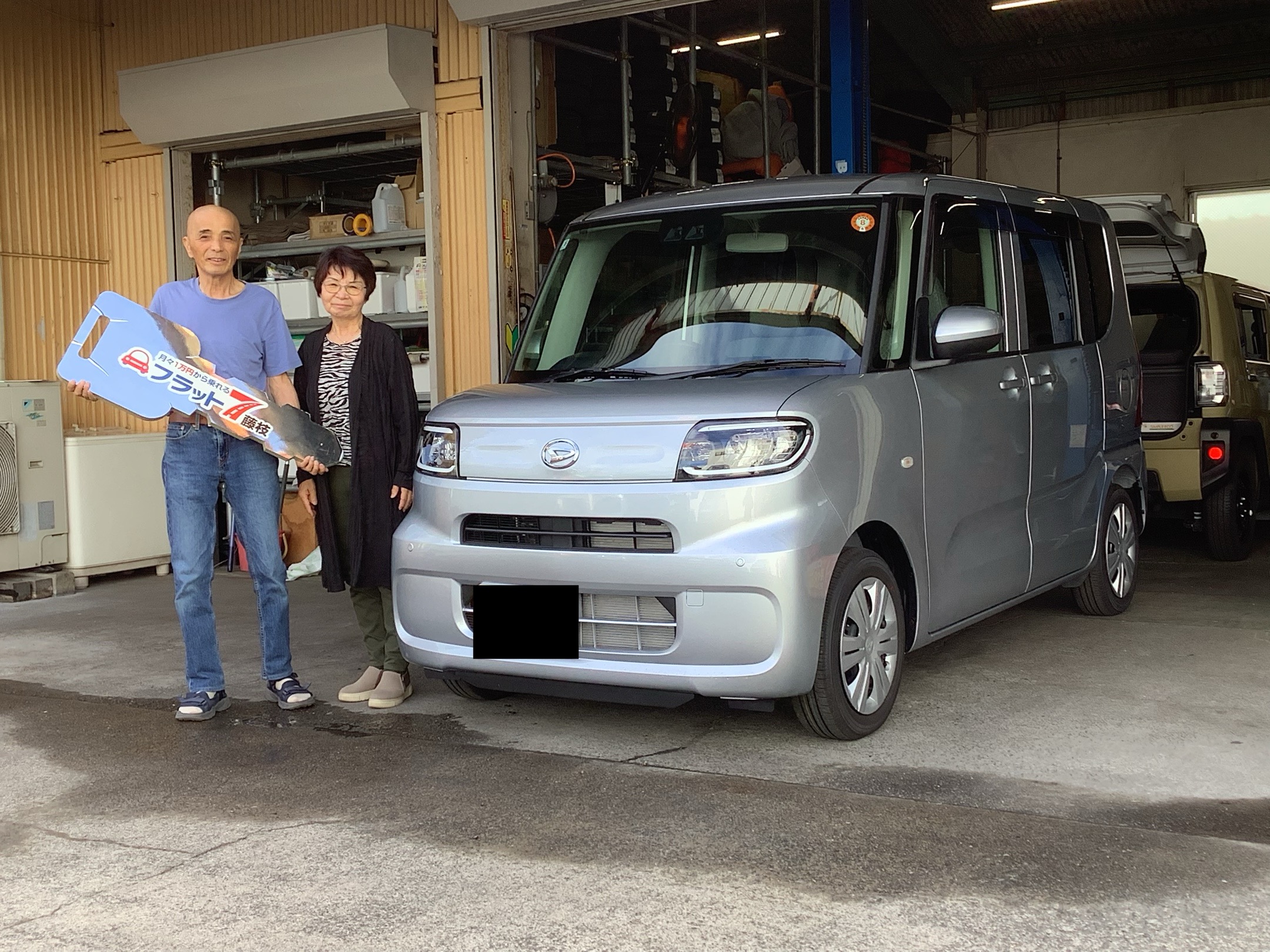 ダイハツ＿タント｜藤枝市カーリース専門店ならフラット７藤枝