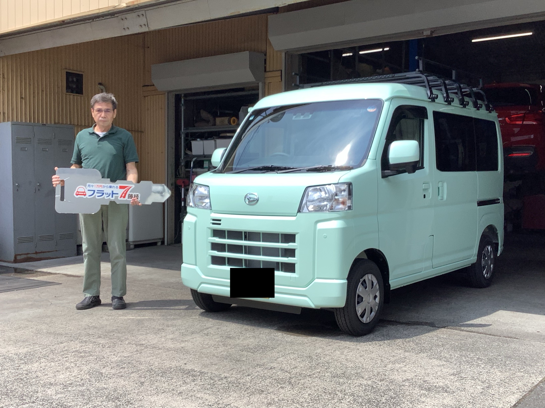 ダイハツ＿ハイゼットカーゴ｜藤枝市カーリース専門店ならフラット７藤枝