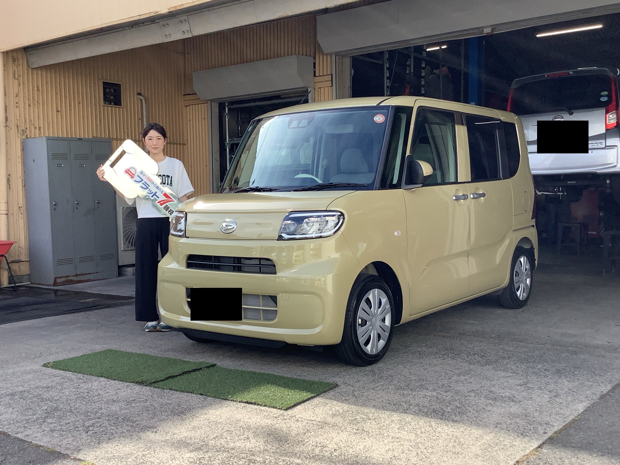 ダイハツ＿タント｜藤枝市カーリース専門店ならフラット７藤枝