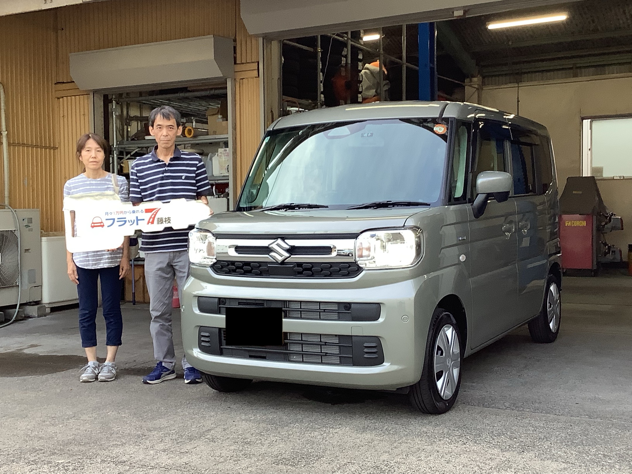 スズキ＿スペーシア｜藤枝市カーリース専門店ならフラット７藤枝