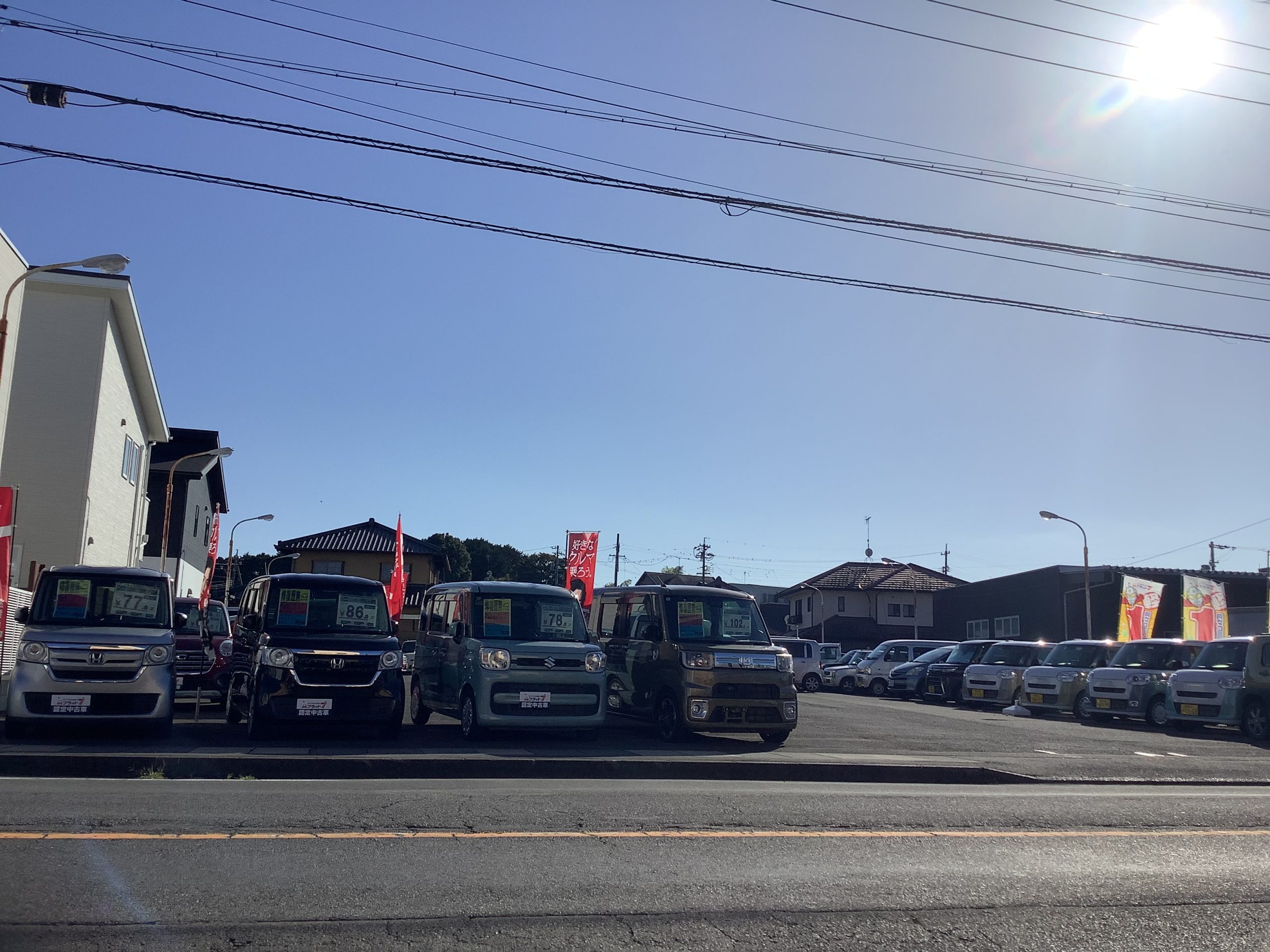 場内試乗も可能です🚗💨｜藤枝市カーリース専門店ならフラット７藤枝