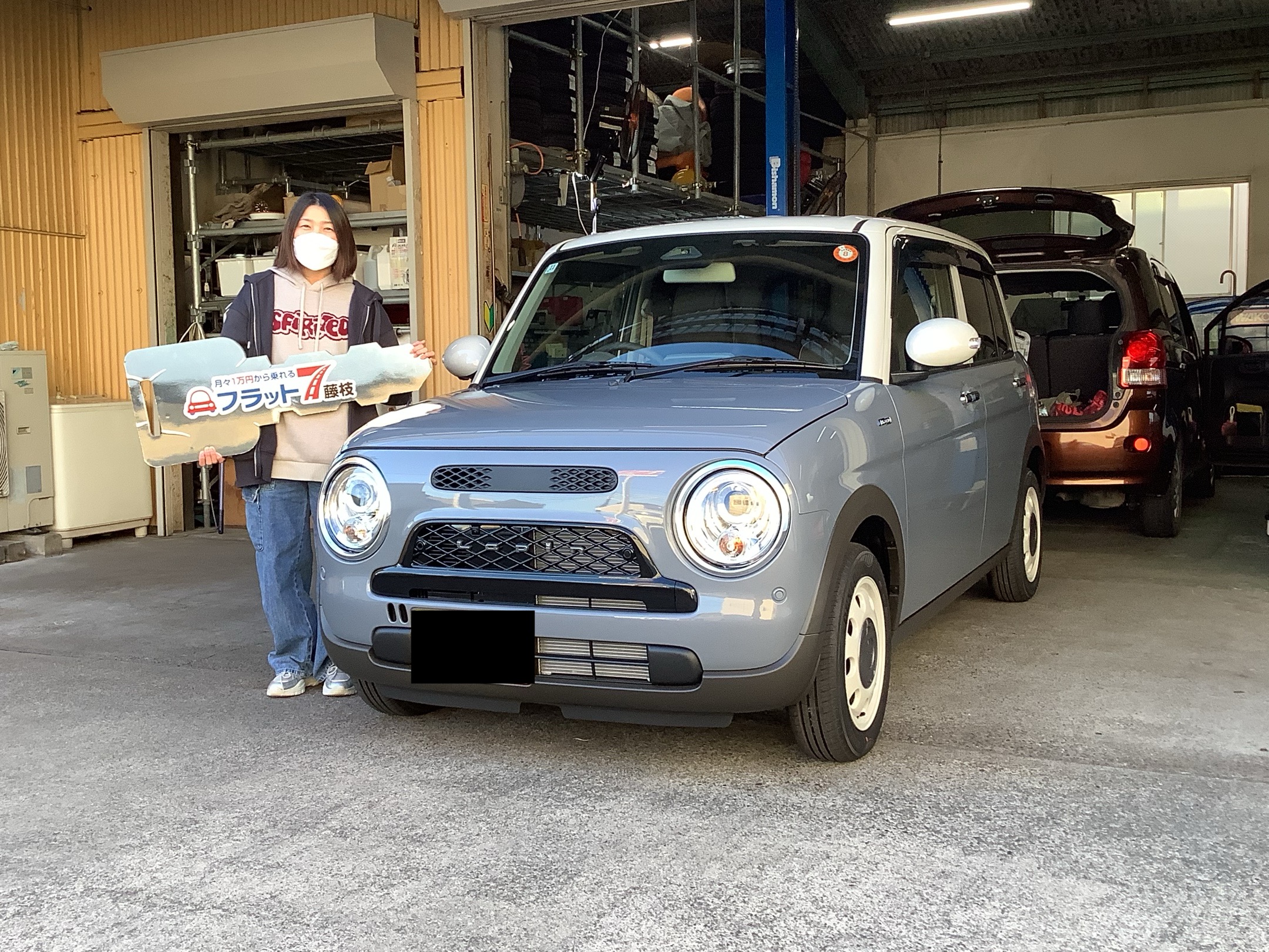 スズキ＿アルトラパン｜藤枝市カーリース専門店ならフラット７藤枝