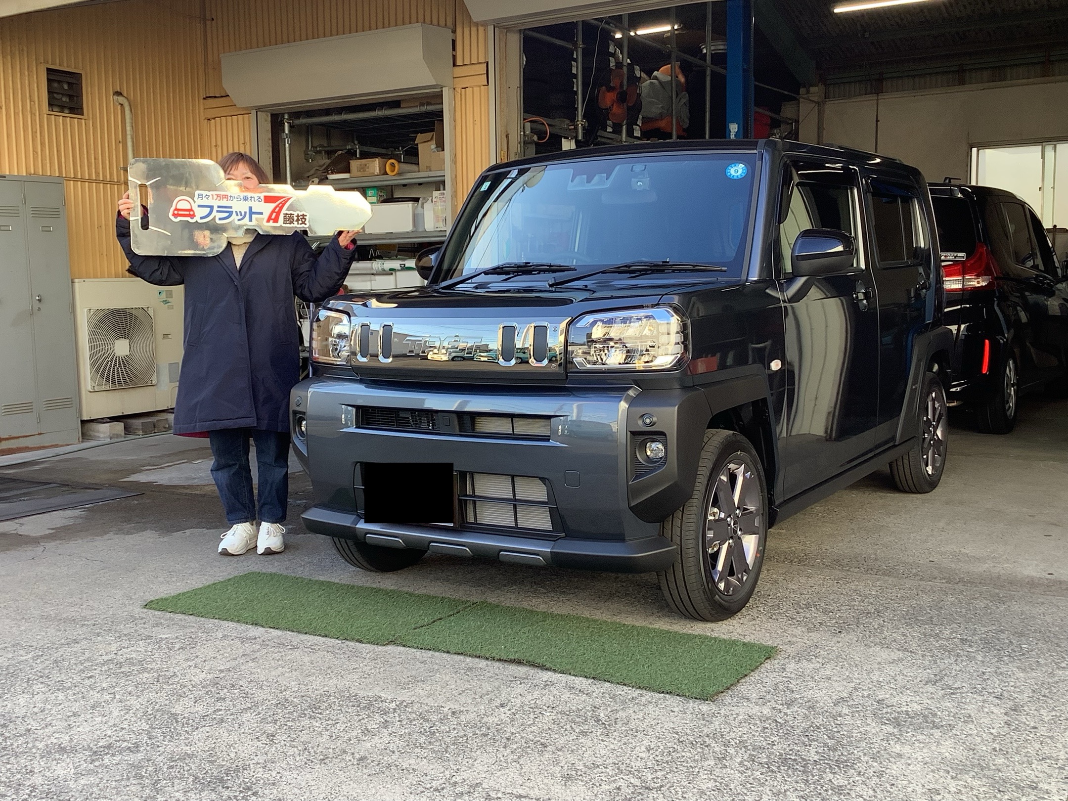 ダイハツ＿タフト｜藤枝市カーリース専門店ならフラット７藤枝