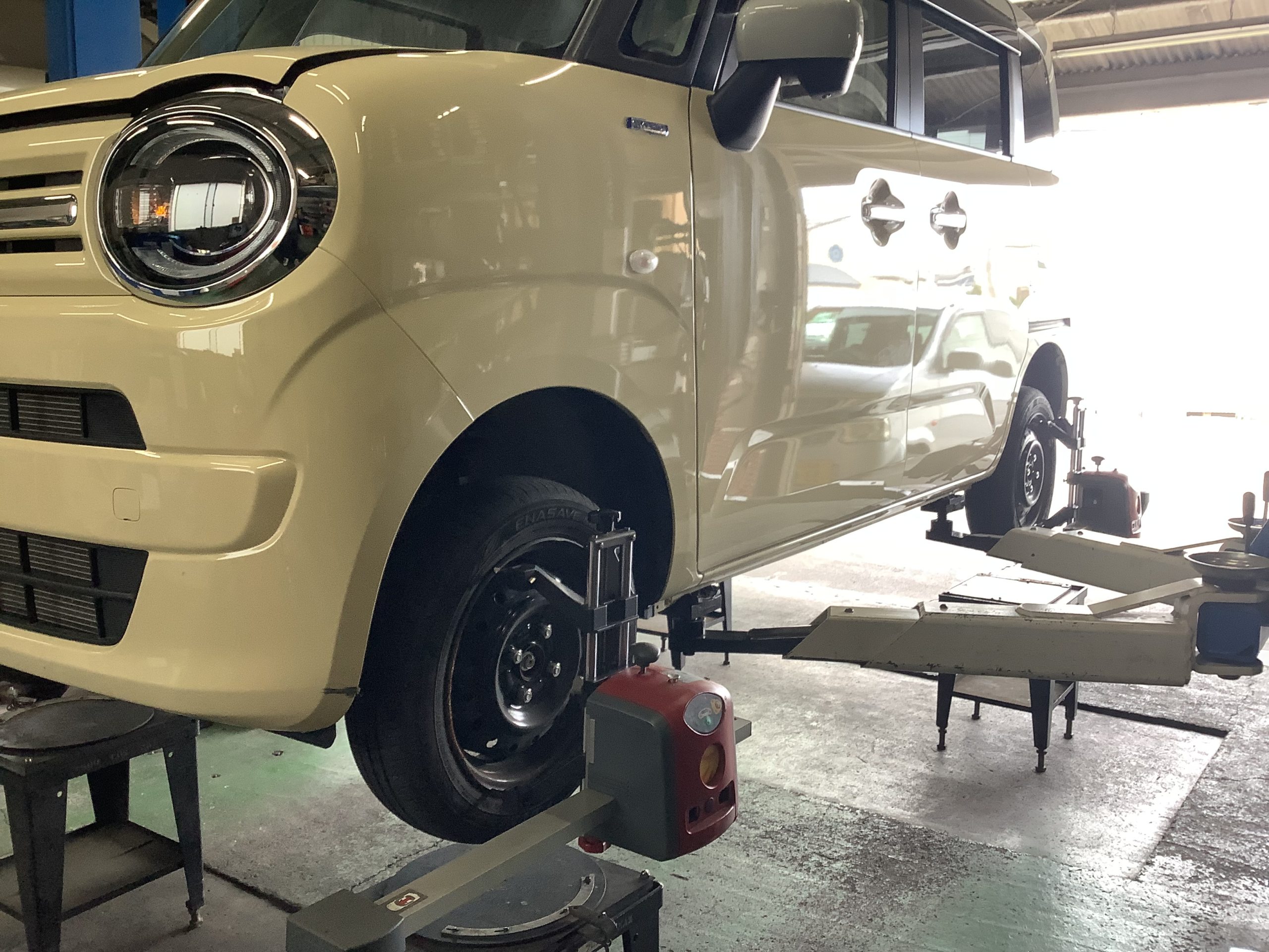 本日の整備🚘🔧｜藤枝市カーリース専門店ならフラット７藤枝